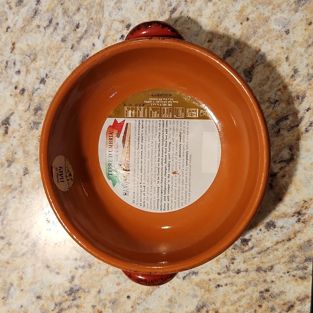 De Silva Terre D' Umbria Terracota Bowl